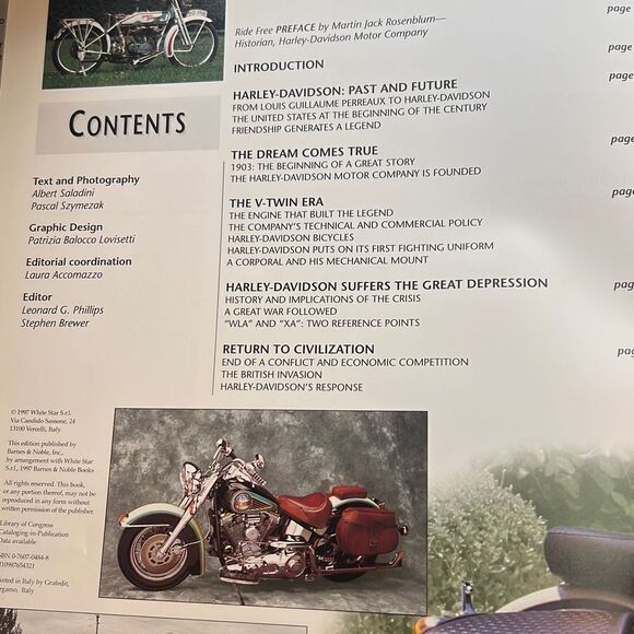 Harley Davidson :‎ History Meetings New Models Custom Bikes book - Picture 2 of 6